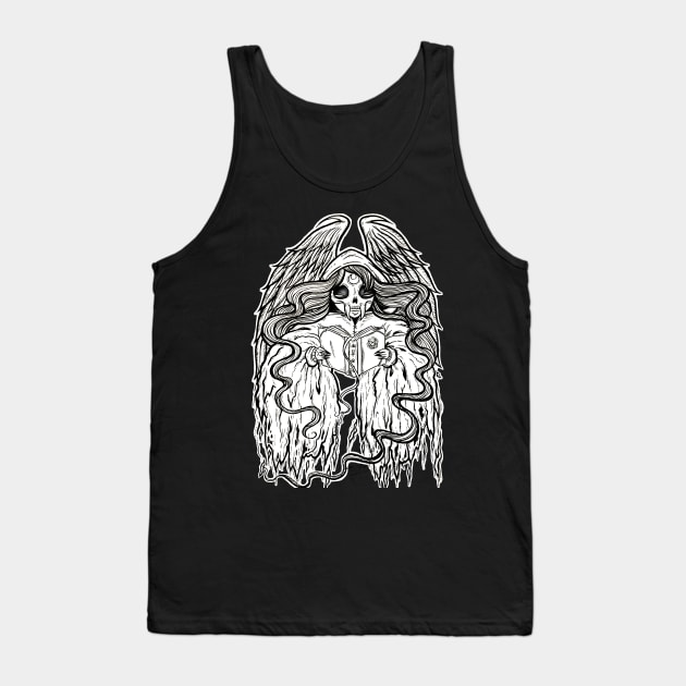 Your friend Death Tank Top by SpacebatDesigns 